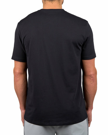 Black Clover Luxe Short-Sleeved Black Tee for Work or Play