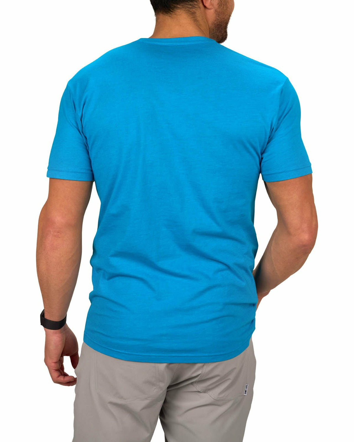 Black Clover Men's Turquoise Graffiti Graphic Tee for Golf & Lifestyle