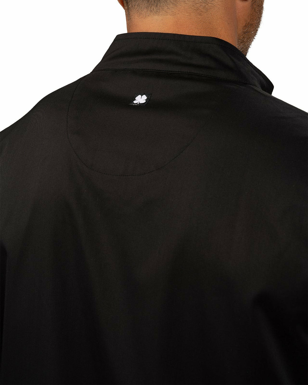 Black Clover Men's Black Twill Stretch Casual Jacket