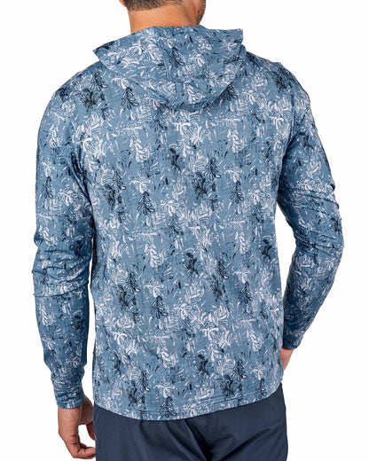 Black Clover Lightweight Soft Men's Blue Hoodie for Style and Comfort