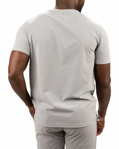 Black Clover Light Grey Short-Sleeved Athletic Performance Tee