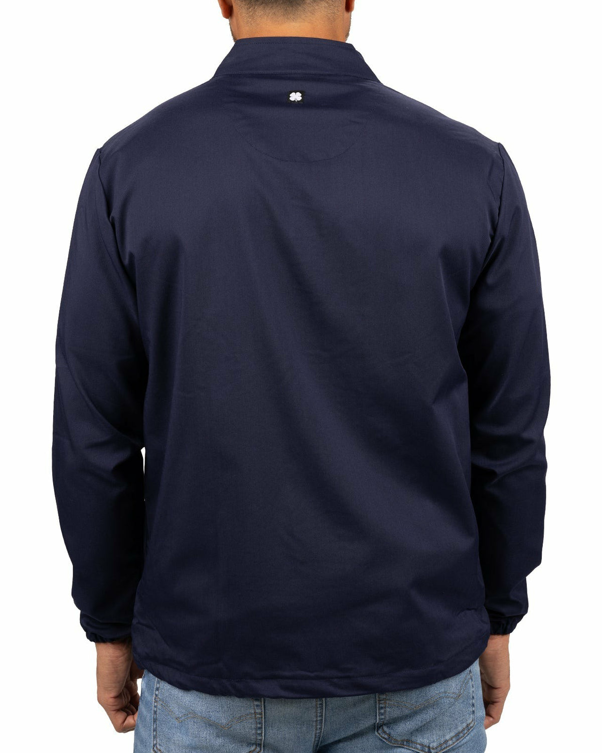 Black Clover Men's Twill Stretch Navy Casual Jacket