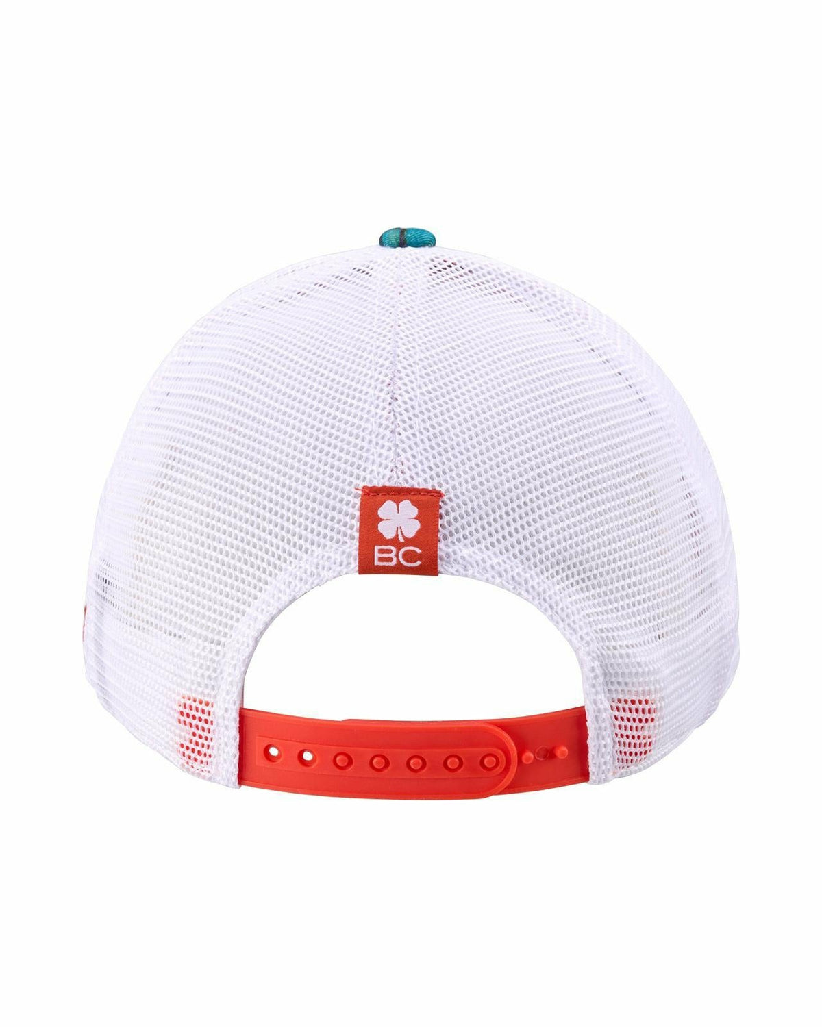 Black Clover Unisex Red and Blue Floral Print Tropical Trucker Hat