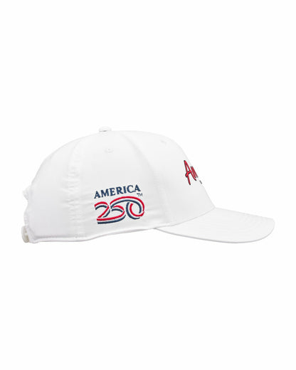 Black Clover Unisex Patriotic White Hat - America 250th Edition