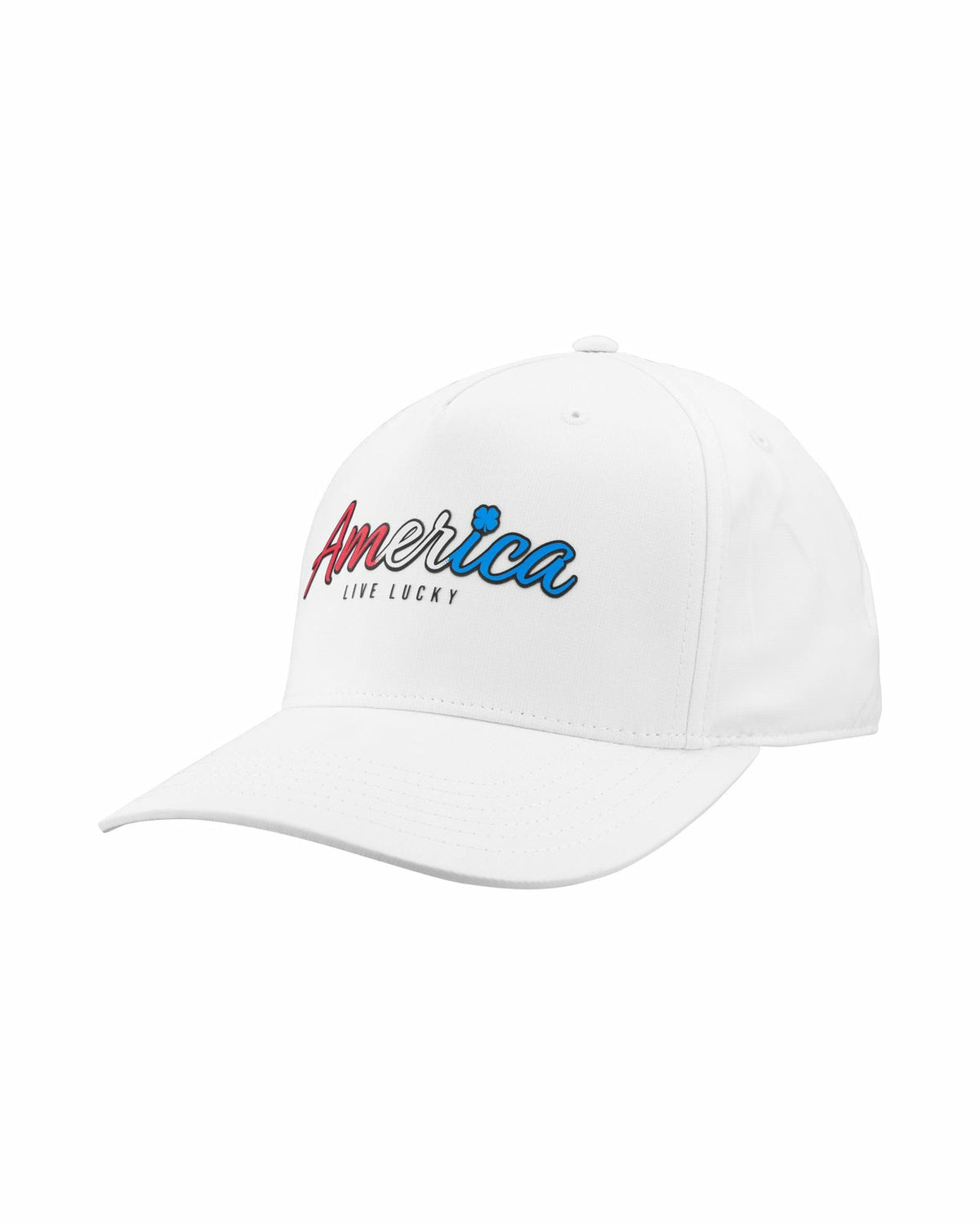 Black Clover Unisex Patriotic White Hat - America 250th Edition