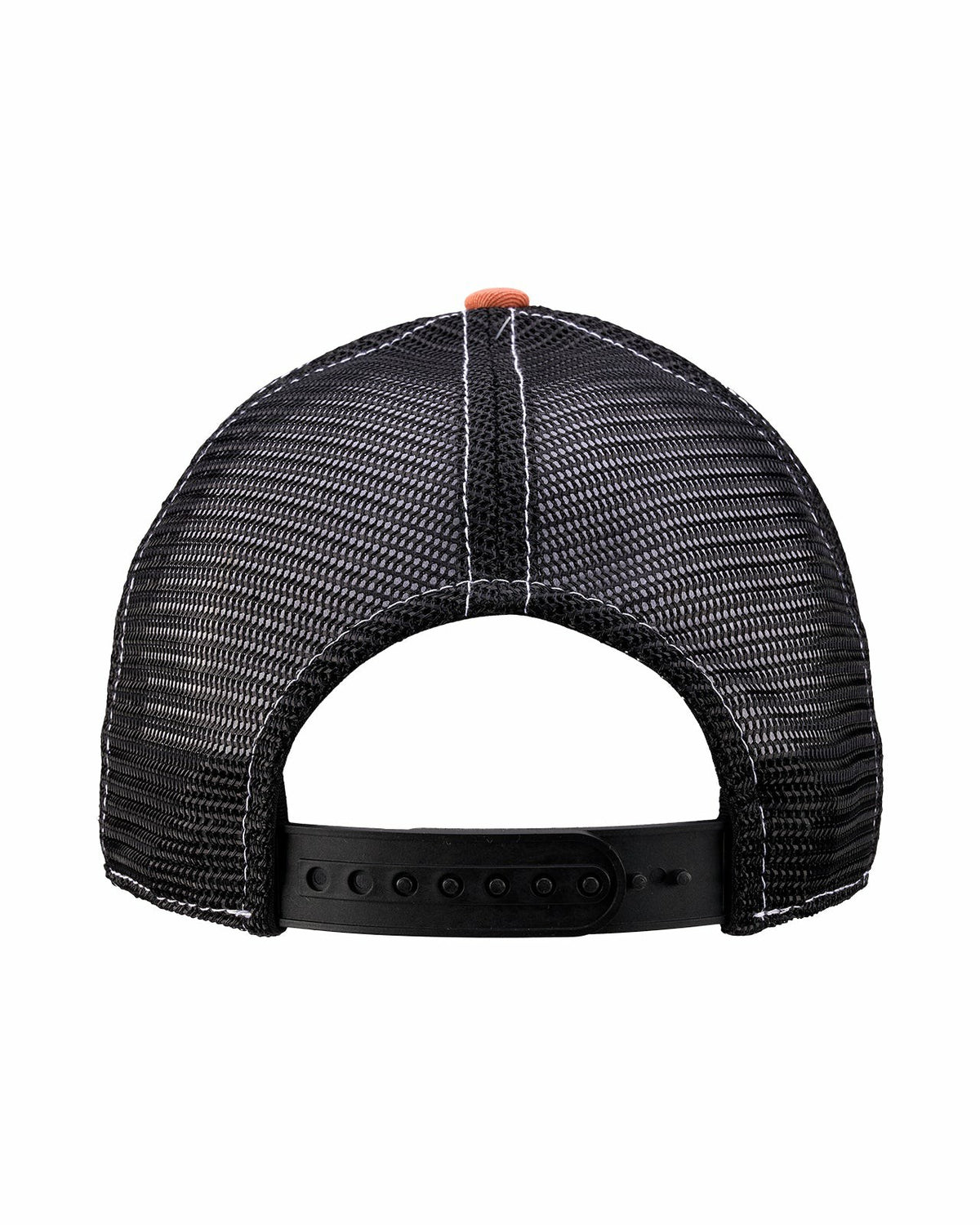 Black Clover Vintage Two-Tone Black Golf Hat with Black Mesh