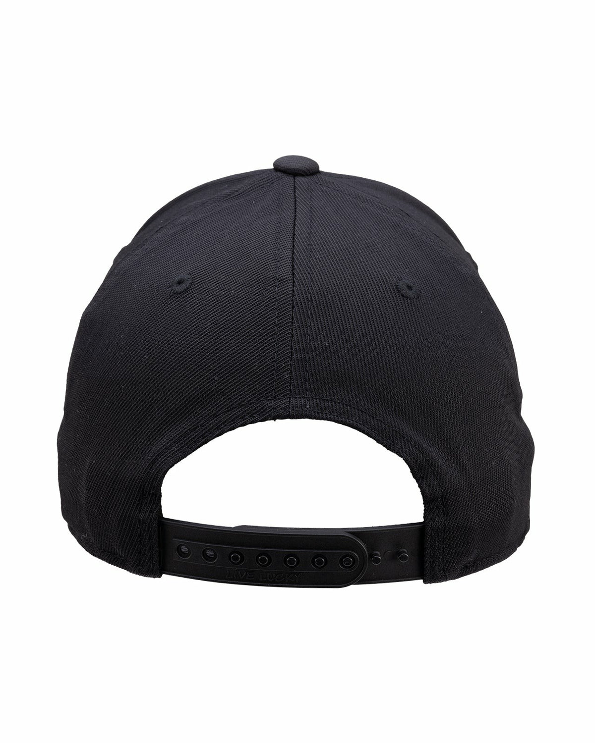 Black Clover Unisex Adjustable Black USA Flag Patriotic Hat with Rope