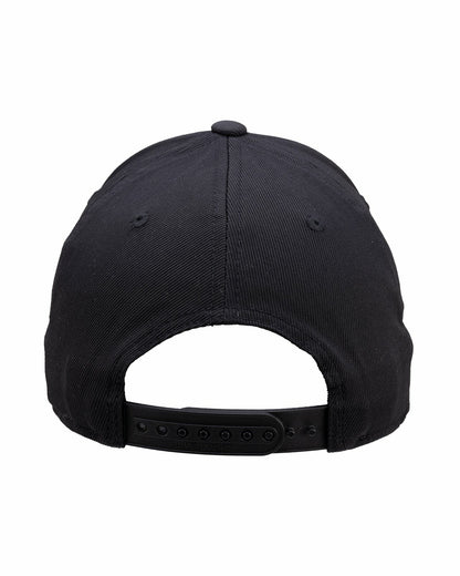 Black Clover Unisex Adjustable Black USA Flag Patriotic Hat with Rope