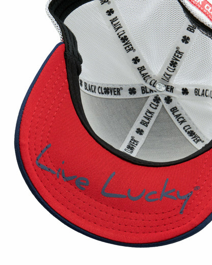 Black Clover Red White and Blue Clover Hat - America 250 Edition