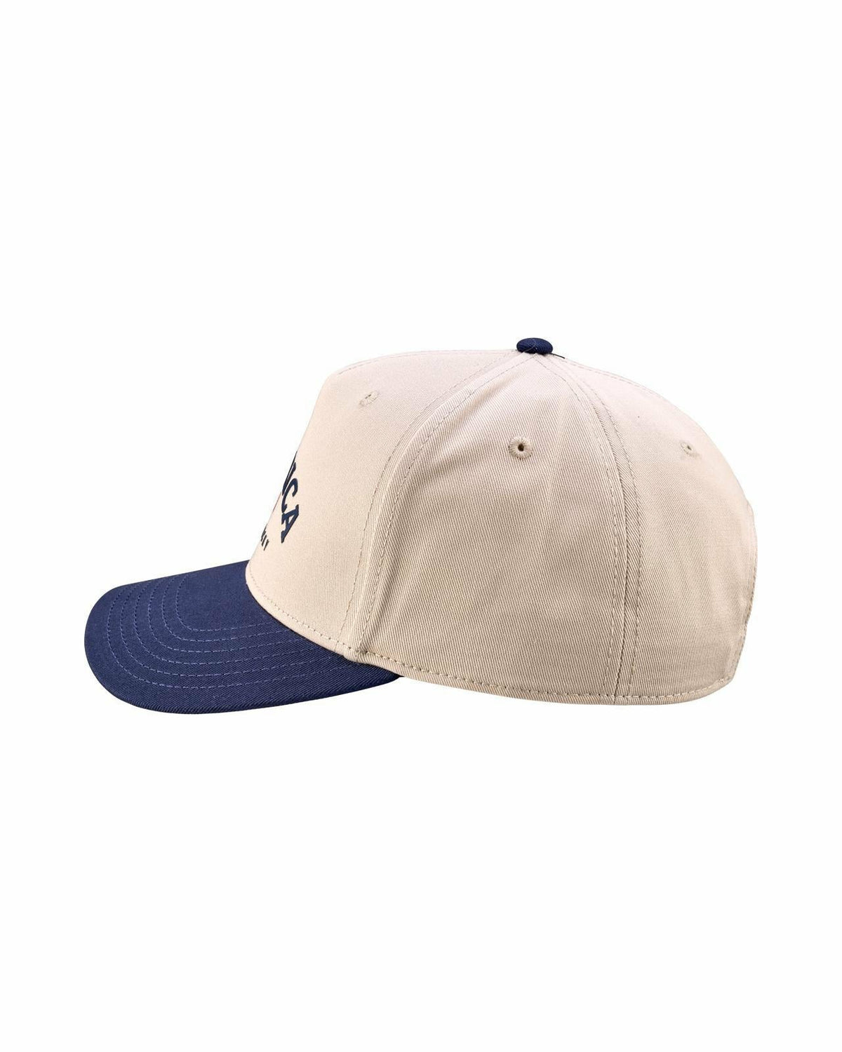 Black Clover Unisex Adjustable Navy and Tan USA Flag Patriotic Hat