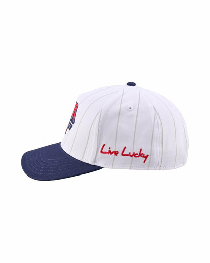 Black Clover Unisex Adjustable White USA Flag Patriotic Hat
