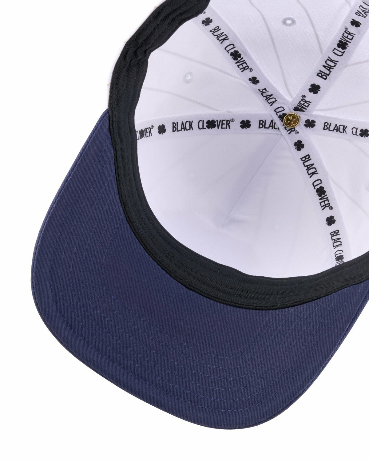 Black Clover Unisex Adjustable White USA Flag Patriotic Hat