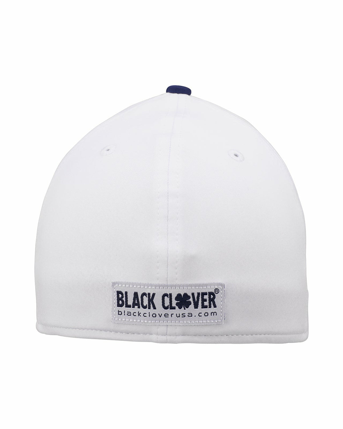 Black Clover White and Blue Premium Clover Hat for Golf and Lifestyle