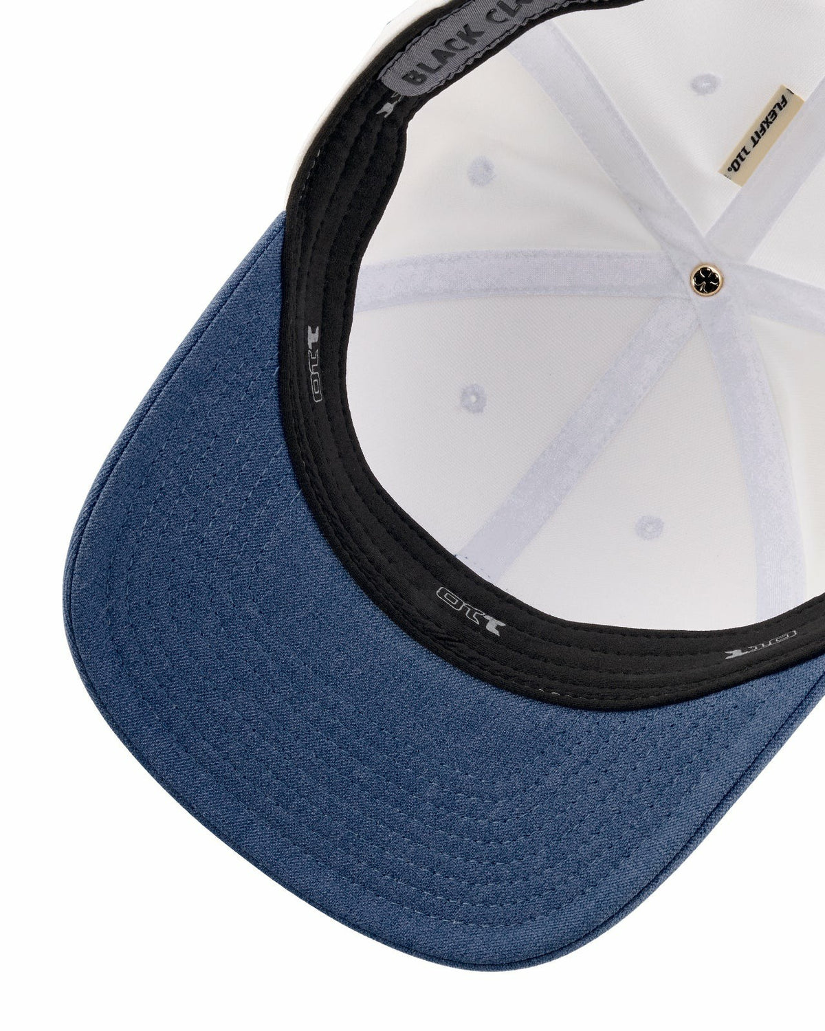 Black Clover White and Blue Stylish Golf Hat for Athletic Lifestyle