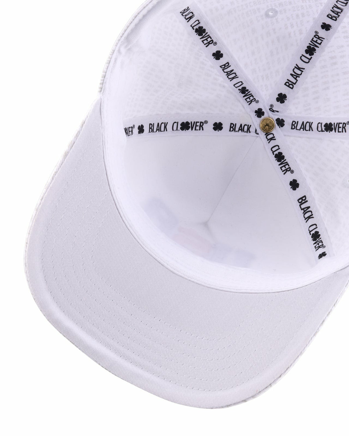 Black Clover Unisex Adjustable White USA Flag Patriotic Hat