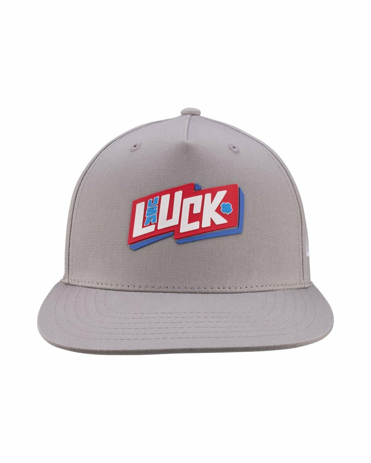 Black Clover Unisex Adjustable Grey USA Flag Patriotic Hat