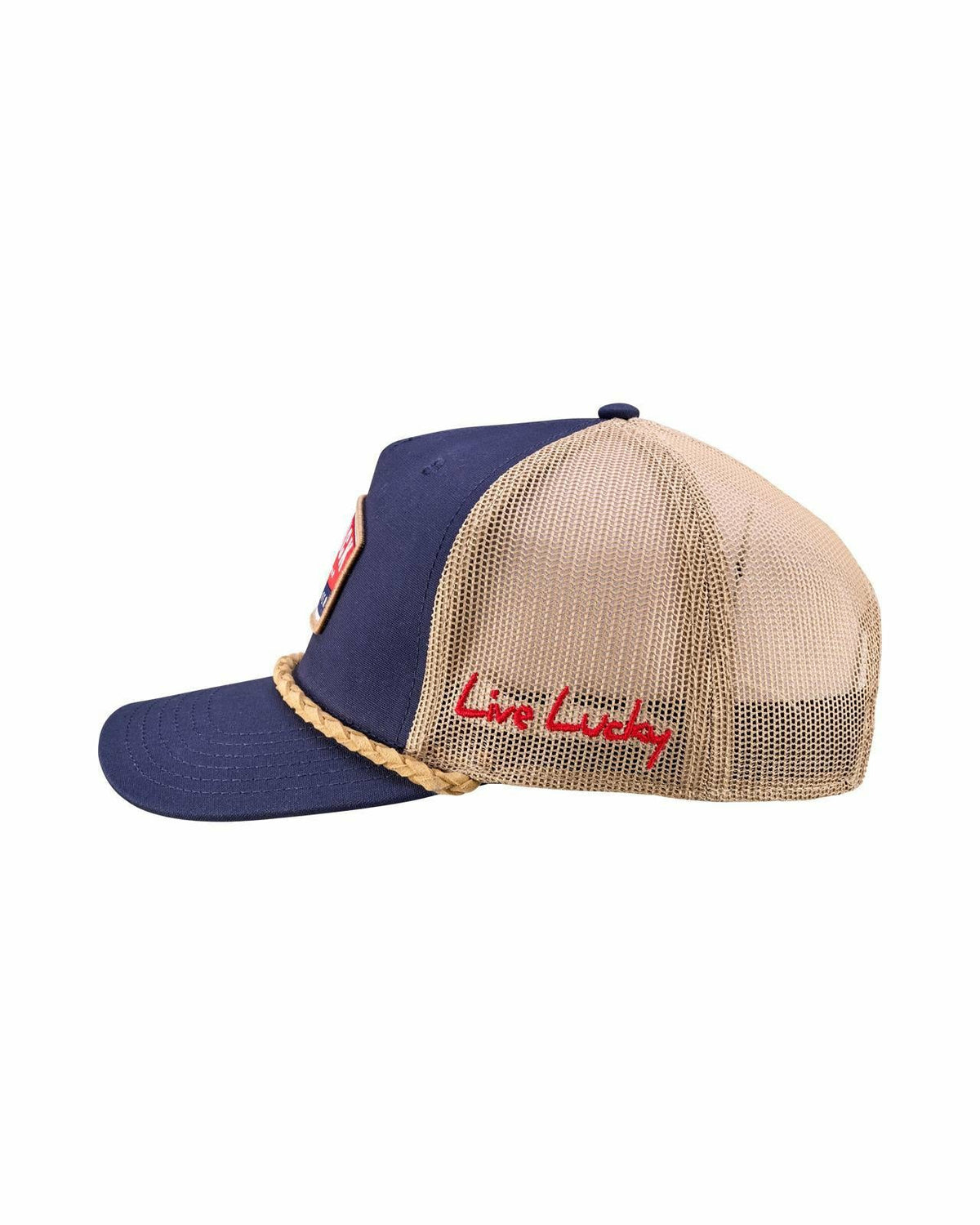 Black Clover Unisex Adjustable Navy USA Flag Patriotic Hat