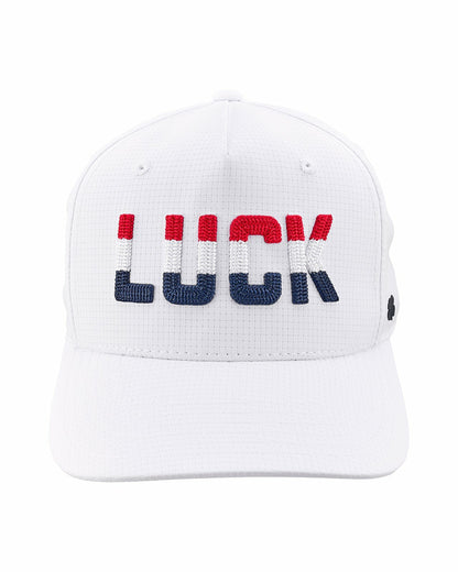 Black Clover Unisex Adjustable White USA Flag Patriotic Hat