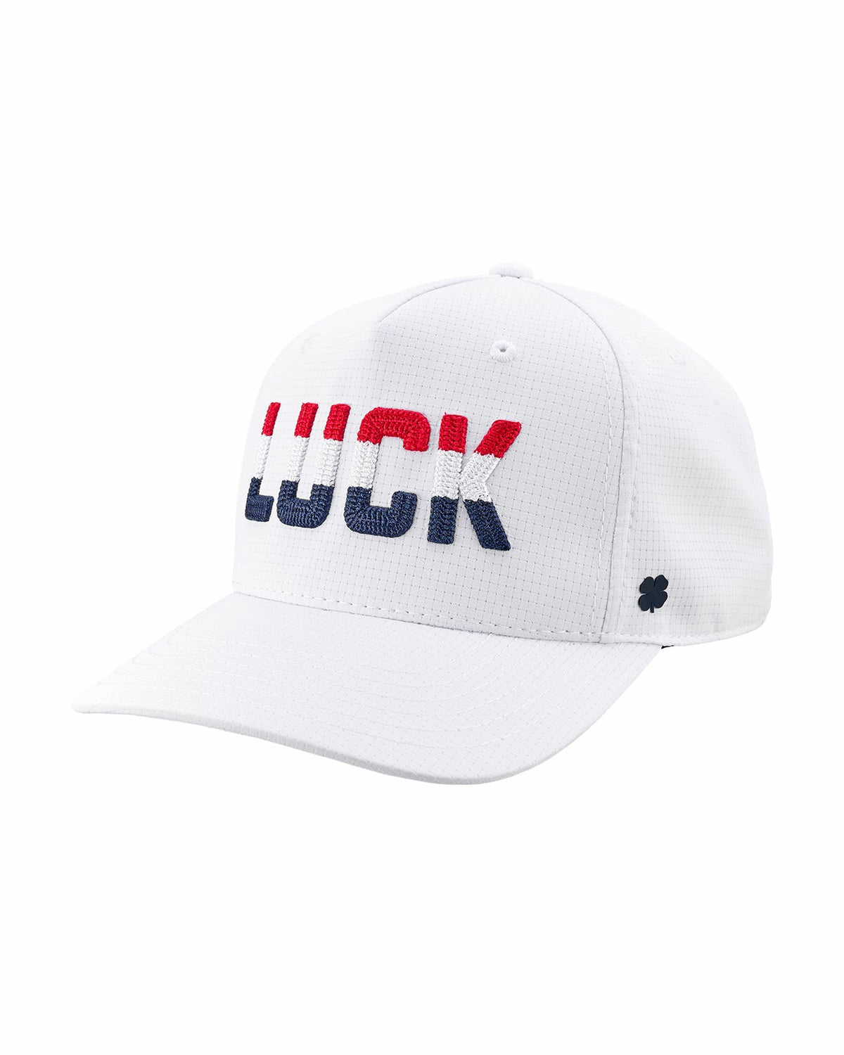 Black Clover Unisex Adjustable White USA Flag Patriotic Hat
