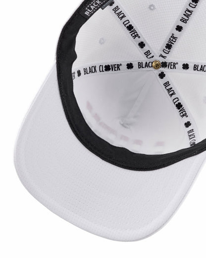 Black Clover Unisex Adjustable White USA Flag Patriotic Hat