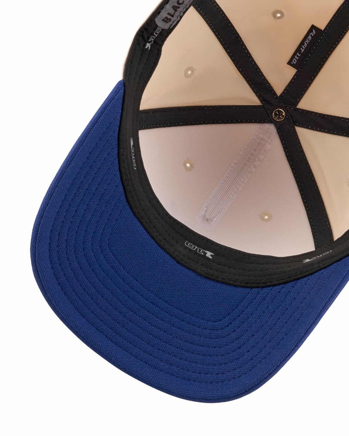 Black Clover Unisex Adjustable White and Blue USA Flag Patriotic Hat