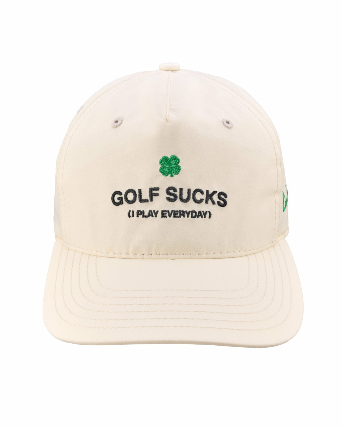 Black Clover Playful Ivory Hat for Golf and Lifestyle