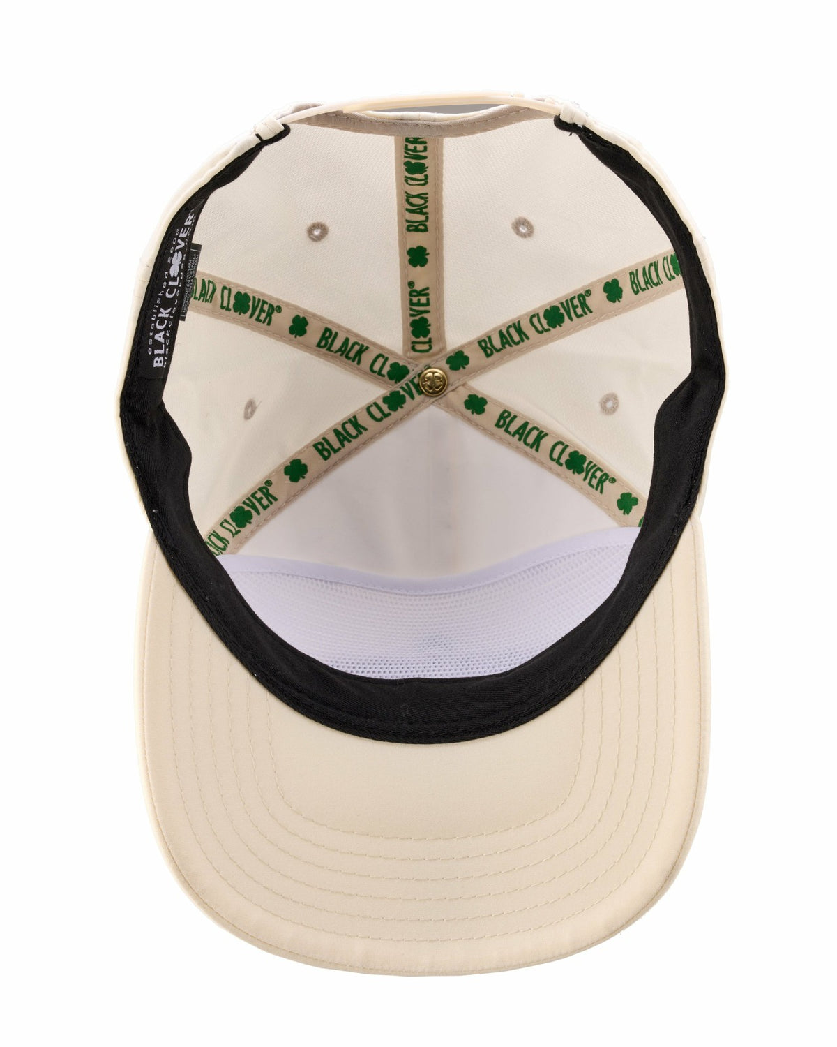 Black Clover Playful Ivory Hat for Golf and Lifestyle