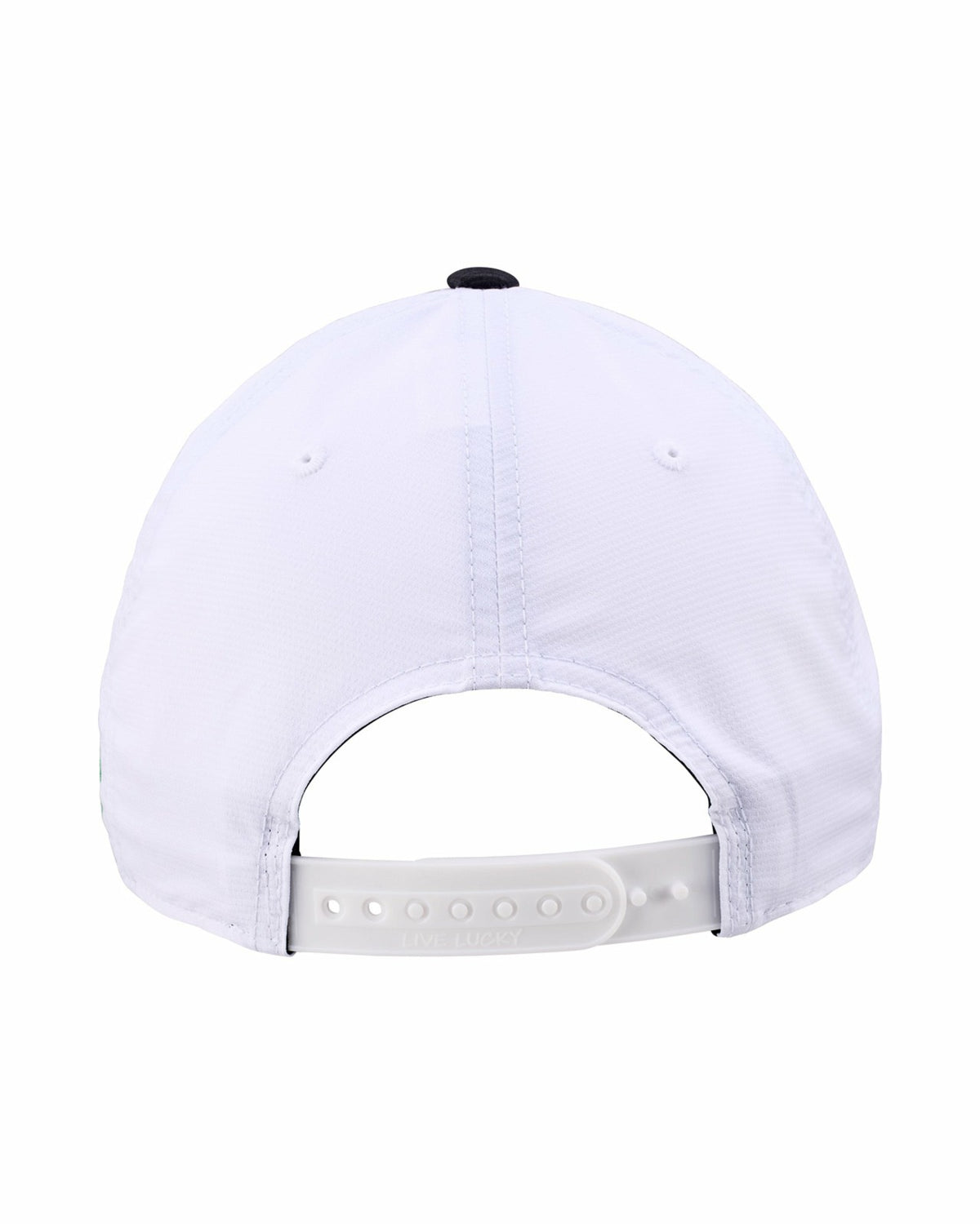 Black Clover White and Green Stylish Golf Hat for Athletic Lifestyle