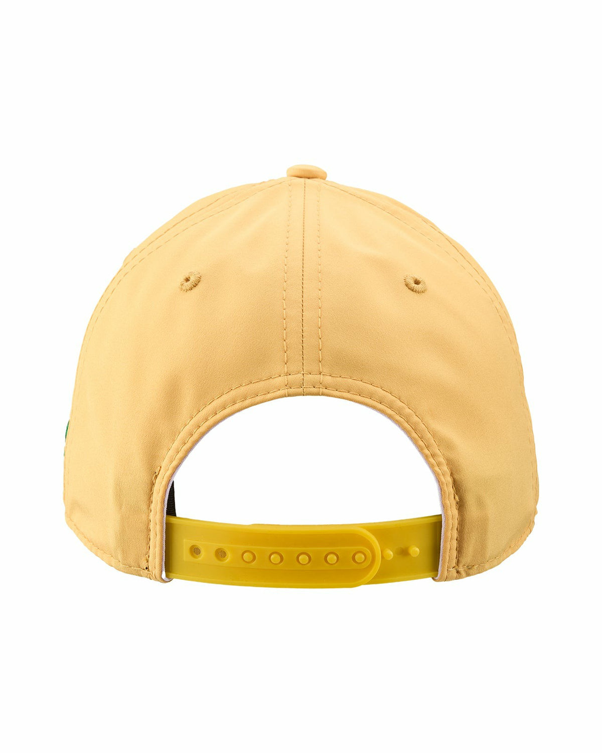 Black Clover Yellow Professional Golf Hat with Clover Logo