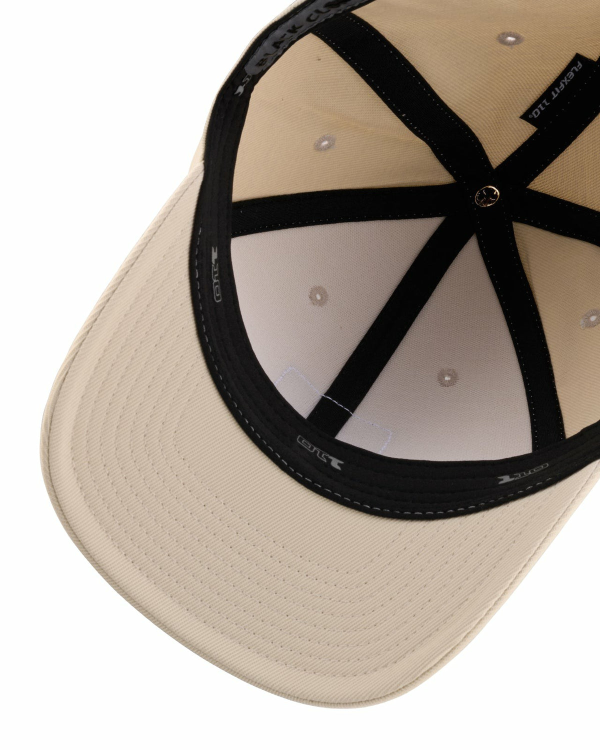 Black Clover Unisex Adjustable Cream Snapback Hat with Embroidered Clover Logo