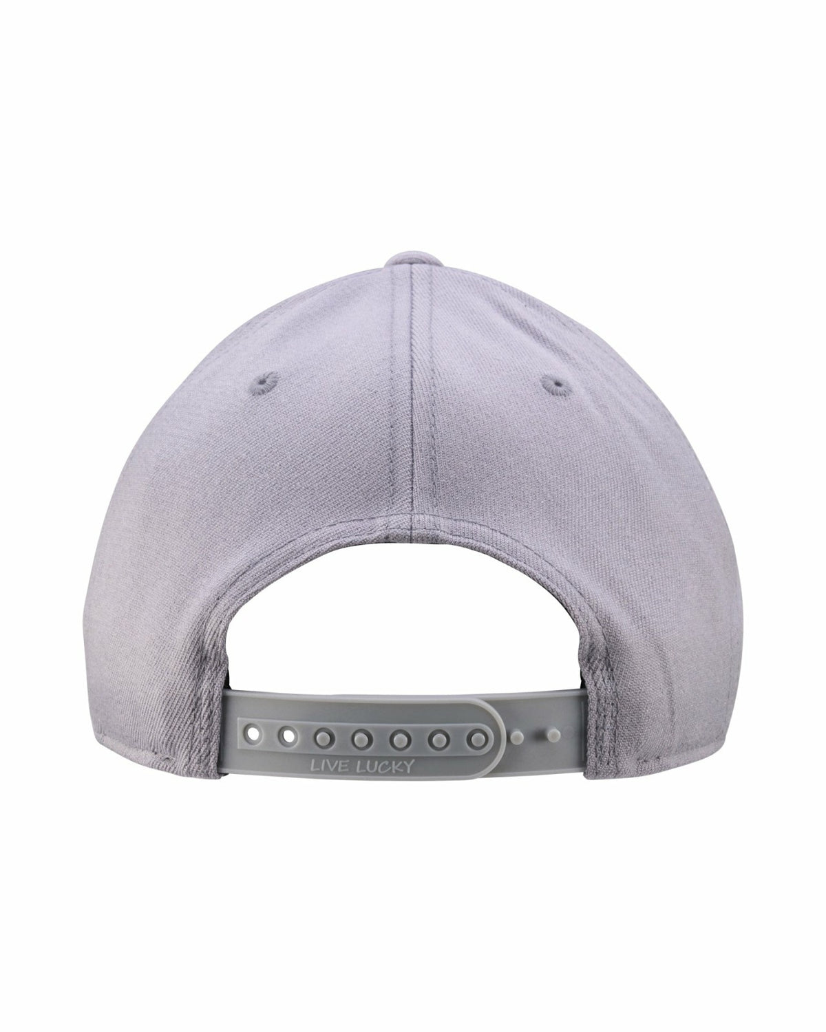 Black Clover Unisex Adjustable Grey Snapback Hat with Embroidered Clover Logo