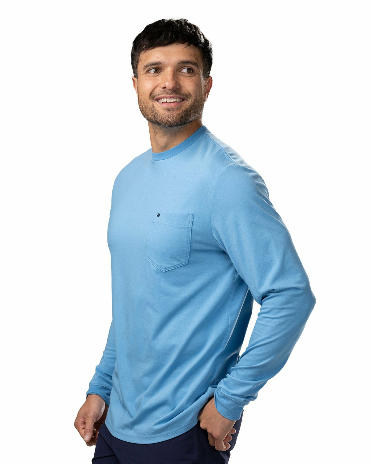 Black Clover BC Luxe Pocket LS Tee