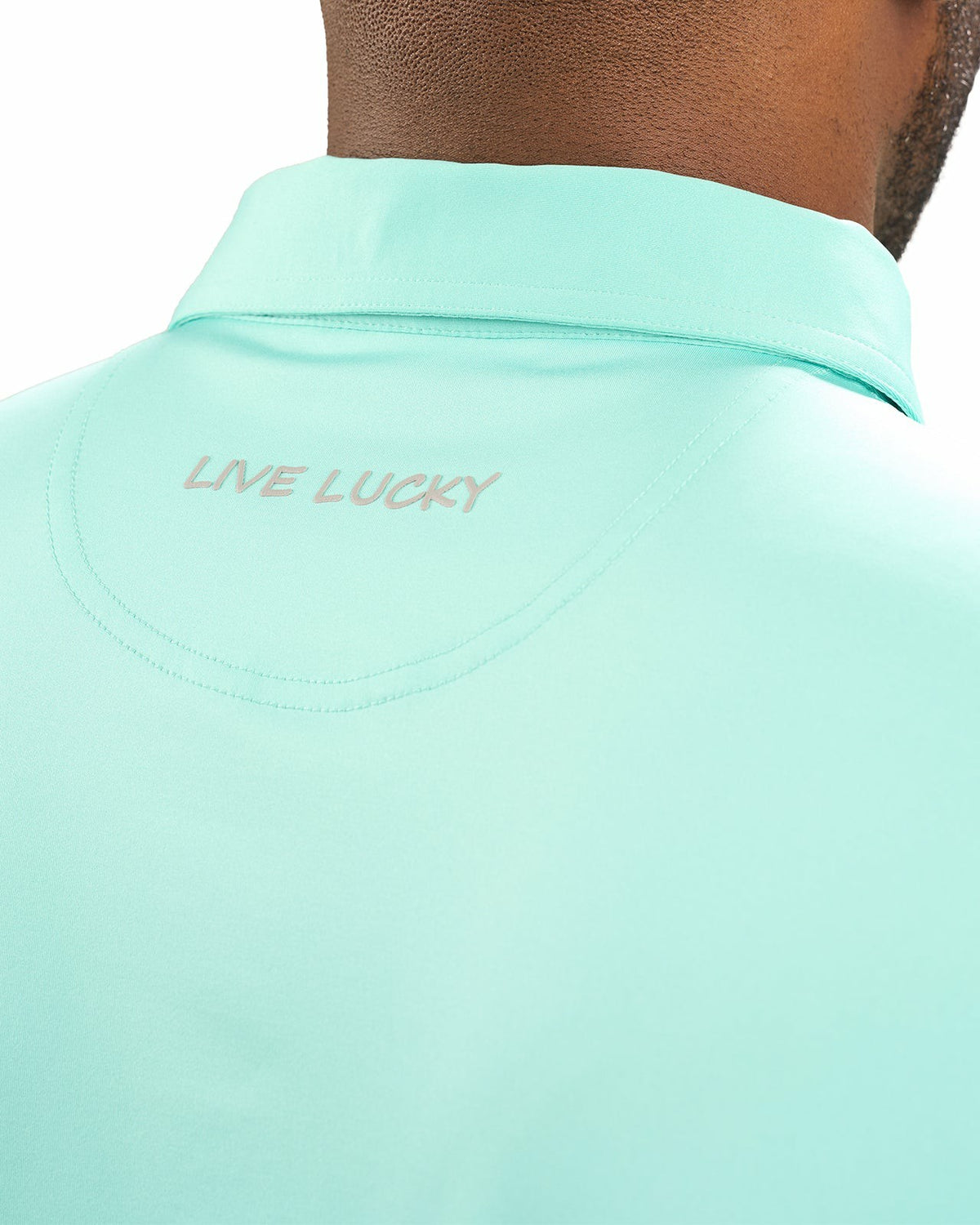 Black Clover Men's Versatile Green Soft Stretch Polo