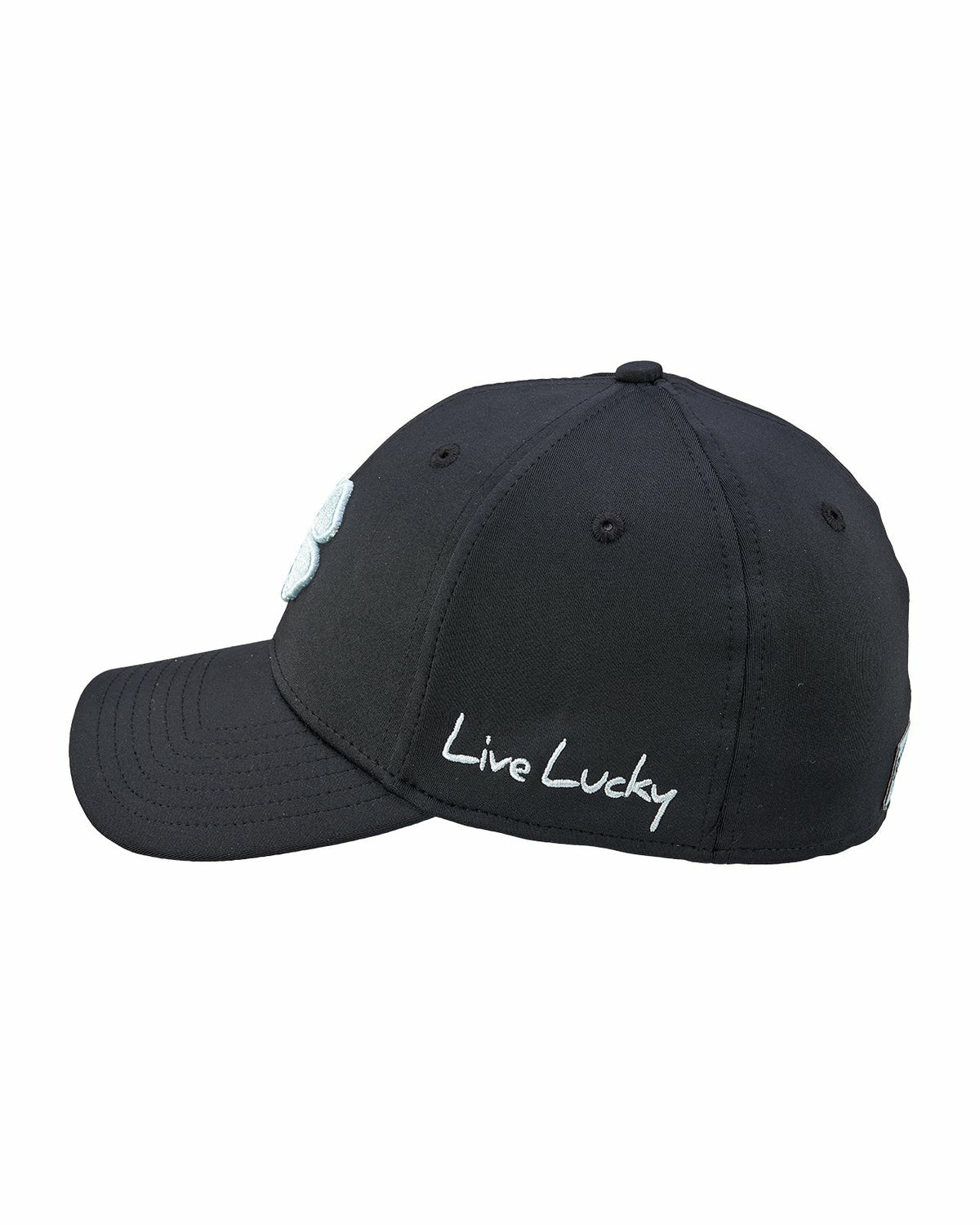 Black Clover Mint Green and Black Premium Clover Hat for Golf and Lifestyle