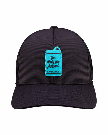 Black Clover Playful Black and Blue Hat for Golf and Lifestyle
