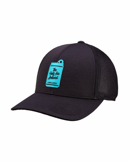 Black Clover Playful Black and Blue Hat for Golf and Lifestyle