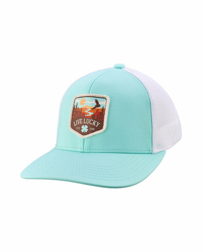 Black Clover Adjustable Desert Teal Hat for Golf and Lifestyle