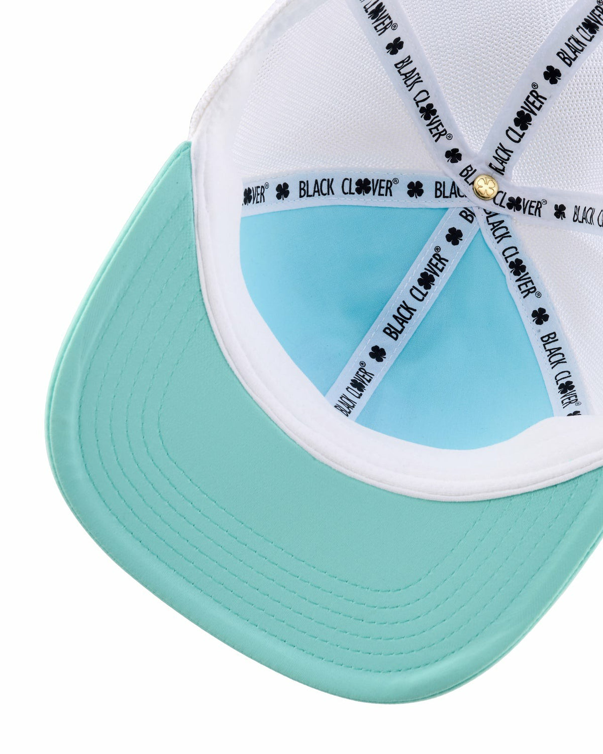 Black Clover Adjustable Desert Teal Hat for Golf and Lifestyle