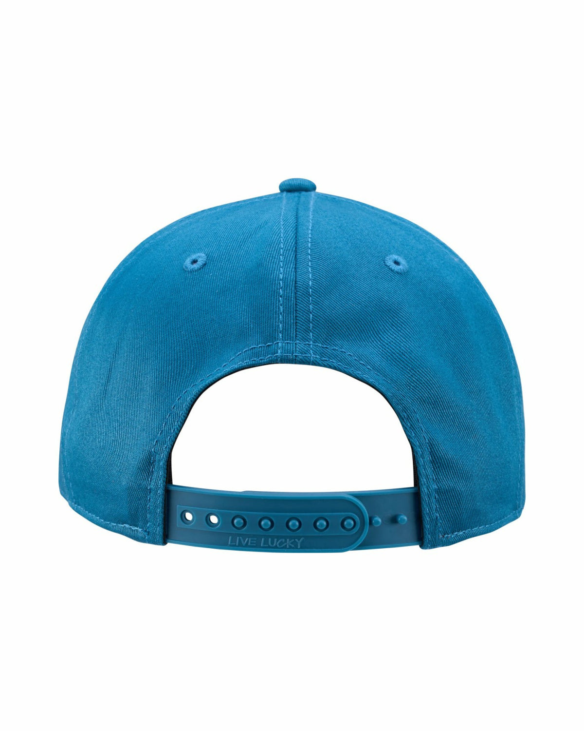 Black Clover Trendy Vintage-Inspired Blue Hat with Red Rope Brim