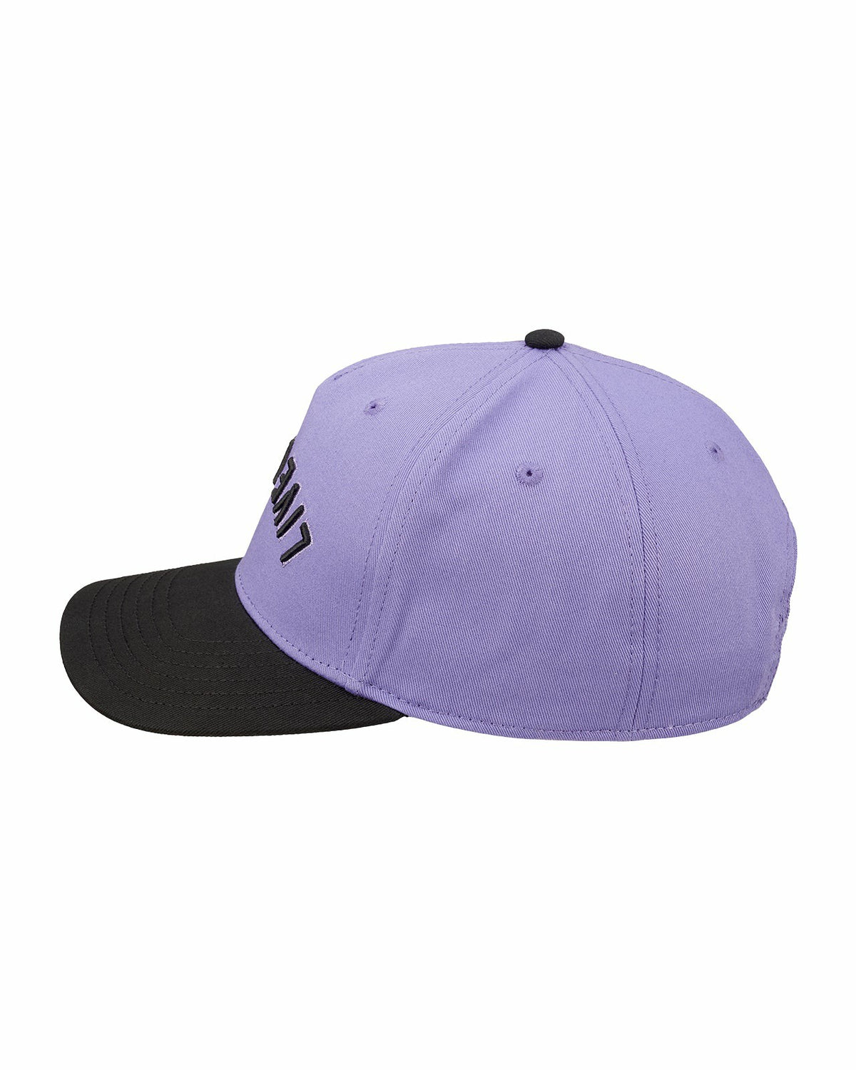 Black Clover Trendy Vintage-Inspired Purple Hat with Black Brim