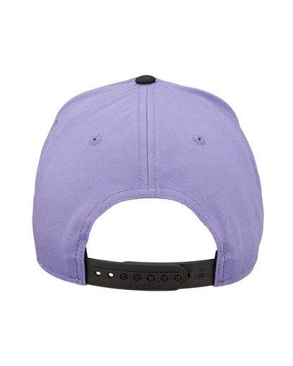 Black Clover Trendy Vintage-Inspired Purple Hat with Black Brim