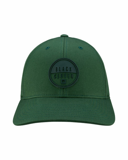 Black Clover Dark Green Adjustable Golf Hat with Black Clover Logo