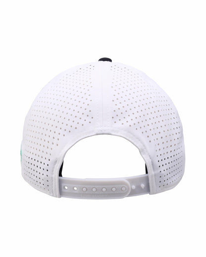 Black Clover Bright Green Perforated Golf Hat with Black Clover