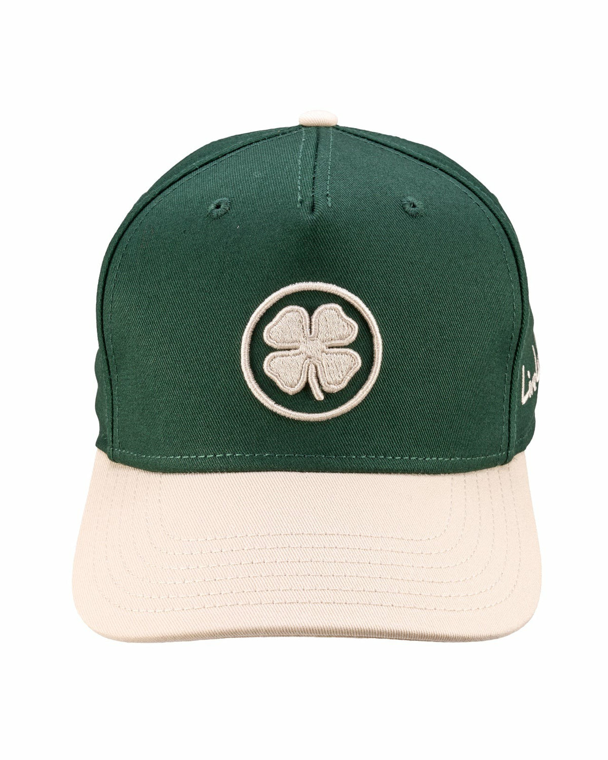 Black Clover Classic Green and White Golf Hat for Lifestyle & Comfort