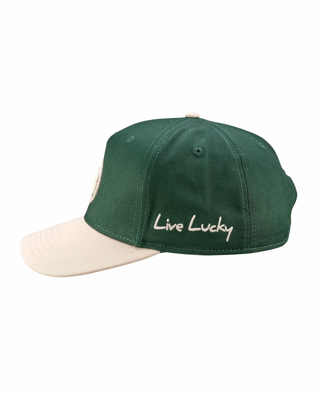 Black Clover Classic Green and White Golf Hat for Lifestyle & Comfort