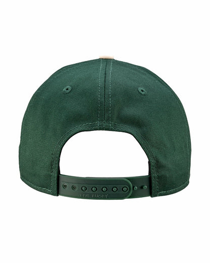 Black Clover Classic Green and White Golf Hat for Lifestyle & Comfort
