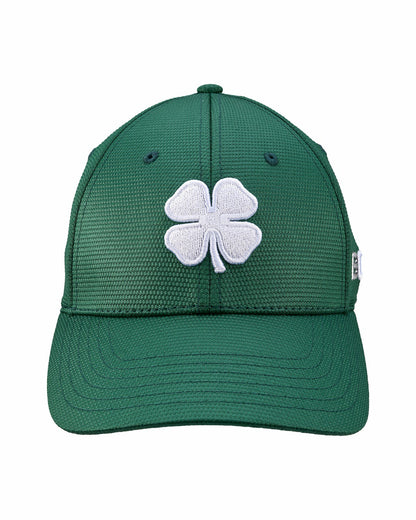 Black Clover Comfortable Versatile Green Hat with Tan Clover