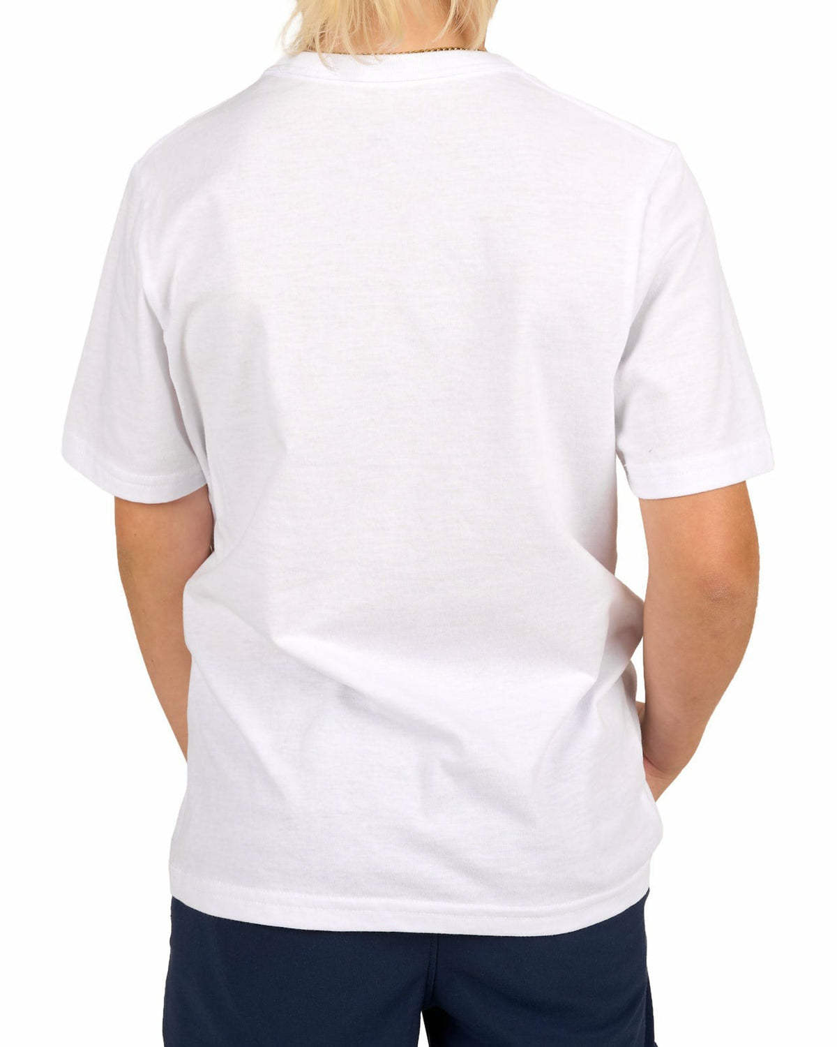Black Clover Super Soft Kids' White Graphic Tee with Live Lucky logo