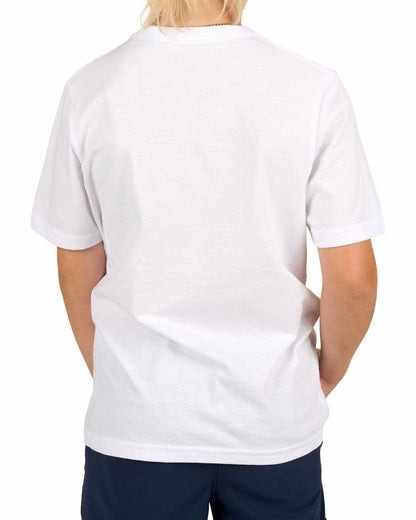 Black Clover Super Soft Kids' White Graphic Tee with Live Lucky logo