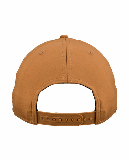 Black Clover White and Brown Premium Clover Hat for Golf and Lifestyle
